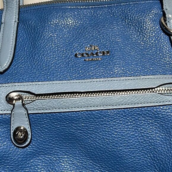 Coach Blue Taylor Tote No. M1681-58568 B91 - Picture 3 of 15